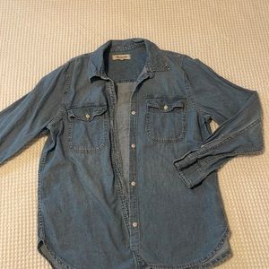 Madewell denim shirt